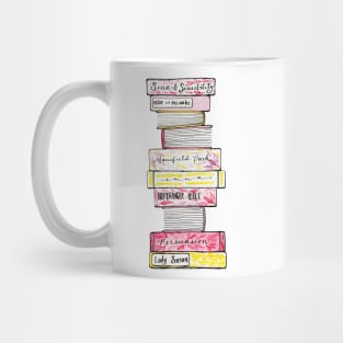 Jane Austen's Novels Mug